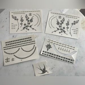 Chanel - Vintage Temporary Tattoos